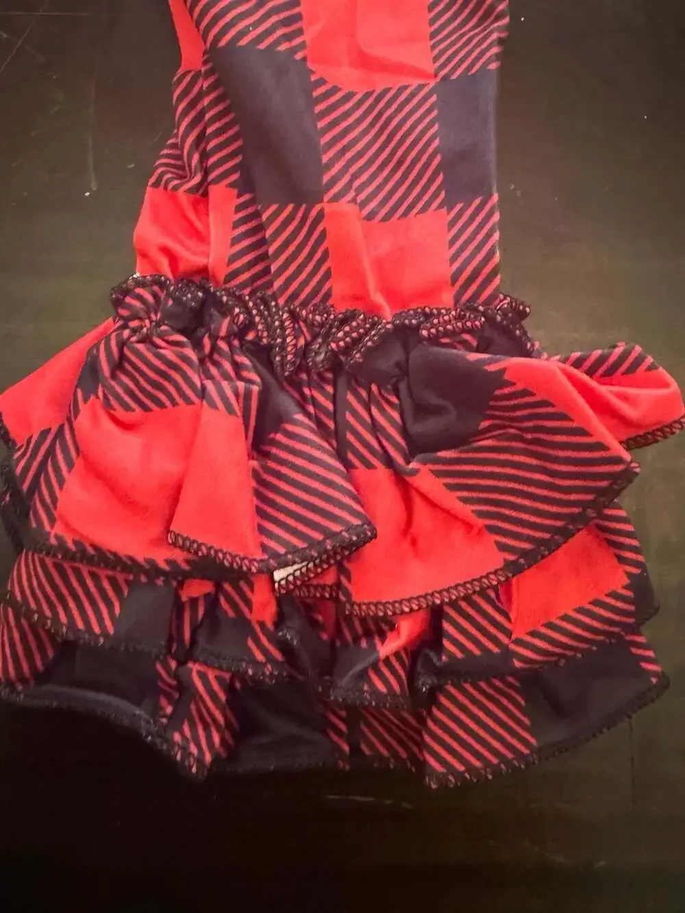 Marie Elizabeth GirlsMerry Christmas Y'All Ruffle Tunic and Bell Bottom Pants